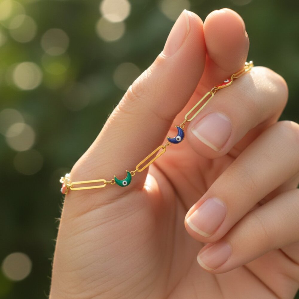 "Trendy Handmade Bracelet – A Stylish Gift for Women & Girls, MAR091239 - Picture 4 of 5